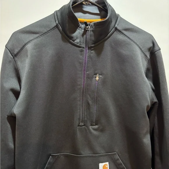 Carhartt Heather Gray Quarter-Zip Pullover - Picture 10 of 15